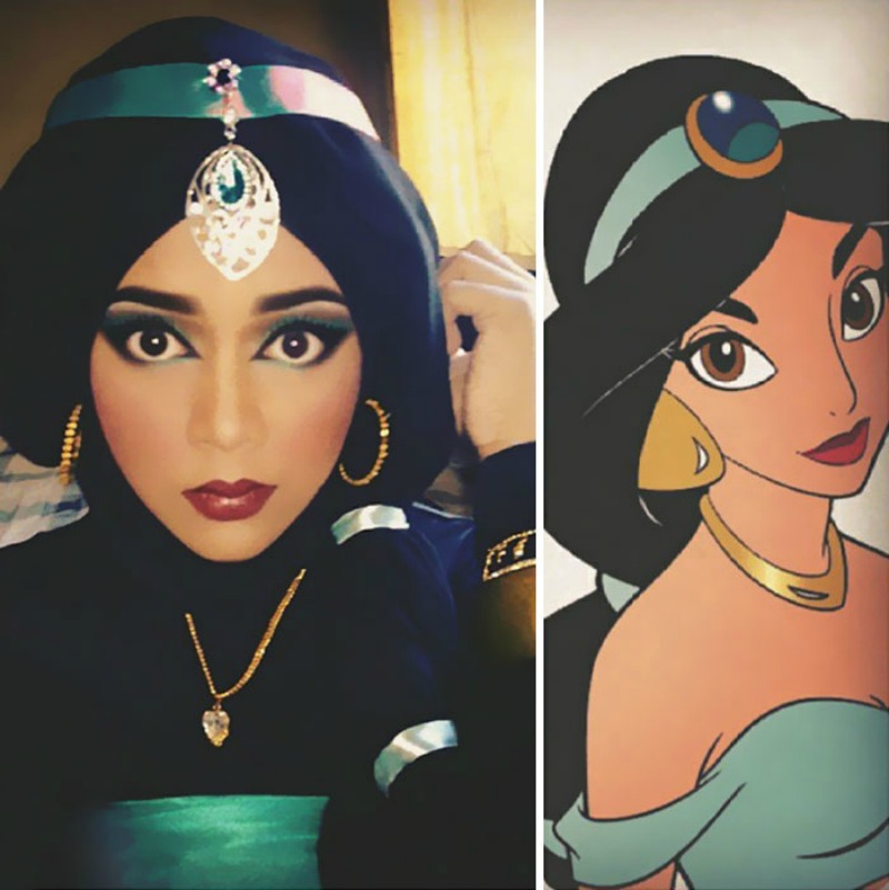 Hijab de Disney foto 1