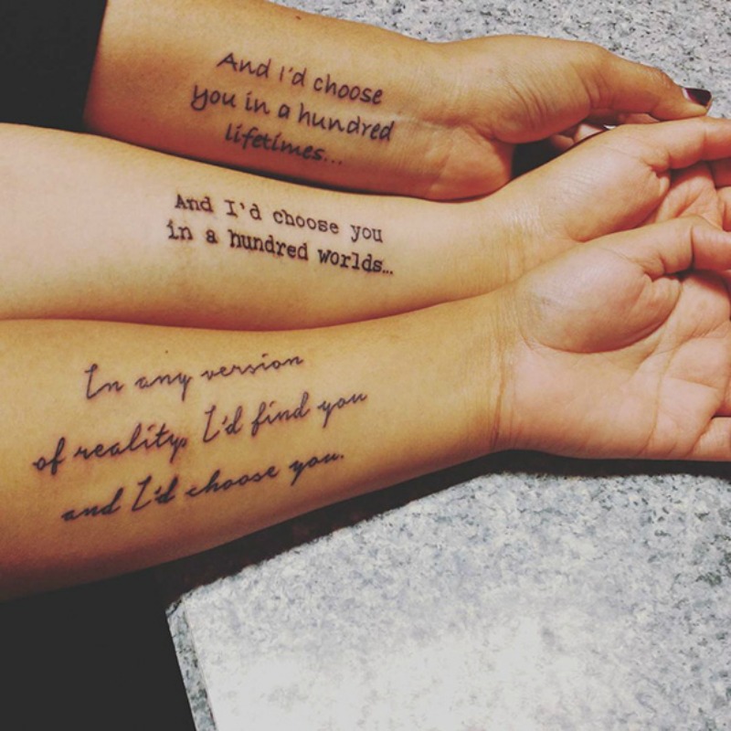 Tatuajes entre hermanas foto 9