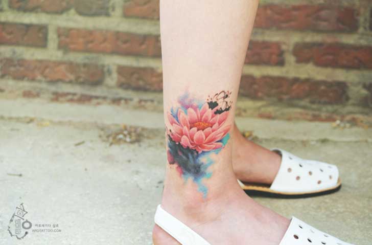 tatuajes florales 11