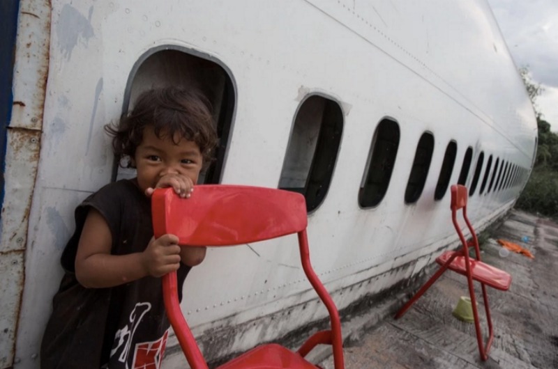 Aviones convertidos en hogar foto 9