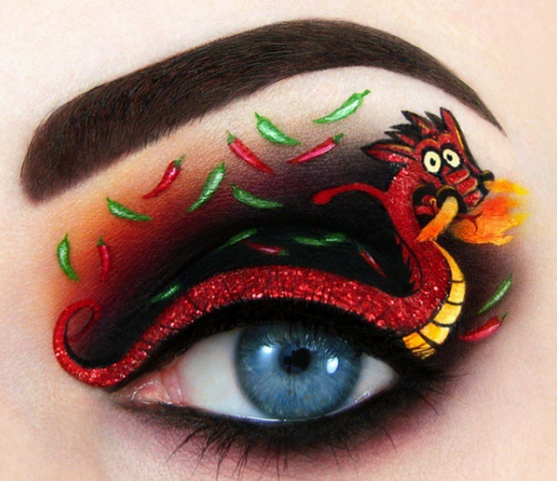 Increible maquillaje foto 4