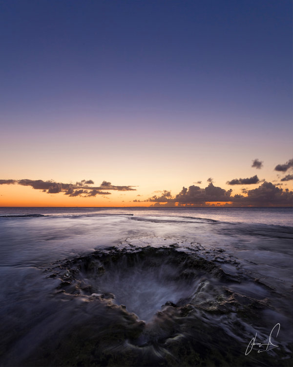 One of the wildest places I've ever shot- the elevator had me more than a little scared many times. The waves swelled over the edge of this lava shelf waist high. They surged out of the elevator shaft itself just as high. In order to keep from being swept away or losing my camera and tripod I had to stand my ground against the waves. Each time I saw a big set coming in I worried that this would be the one to get me. More at www.jasonmatias.com/the-elevator