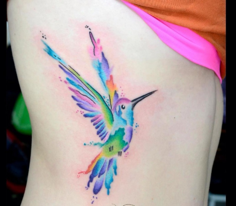 Tatuajes acuarela 16