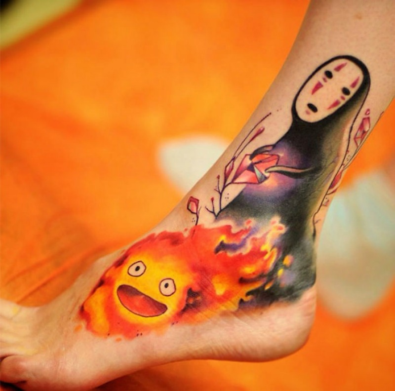 Tatuajes inspirados en Miyazaki 8