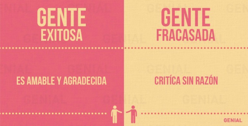 Gente exitosa vs fracasada 2