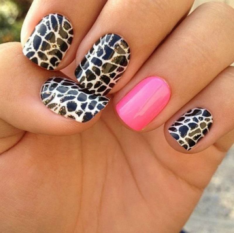 15 Fascinantes Ideas De Manicura Para Uñas Cortas | Tronya