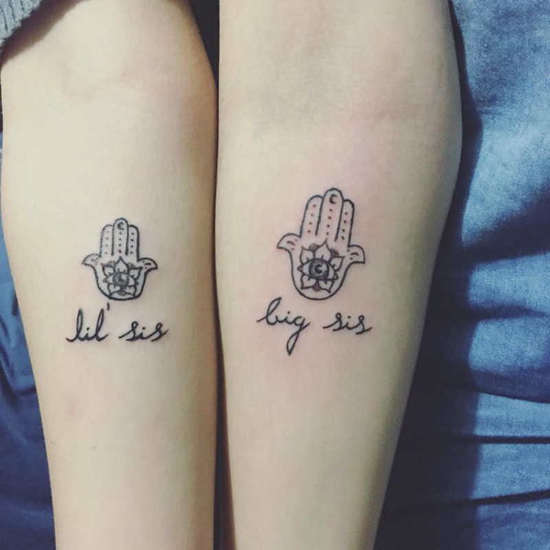 Tatuajes entre hermanas foto 16