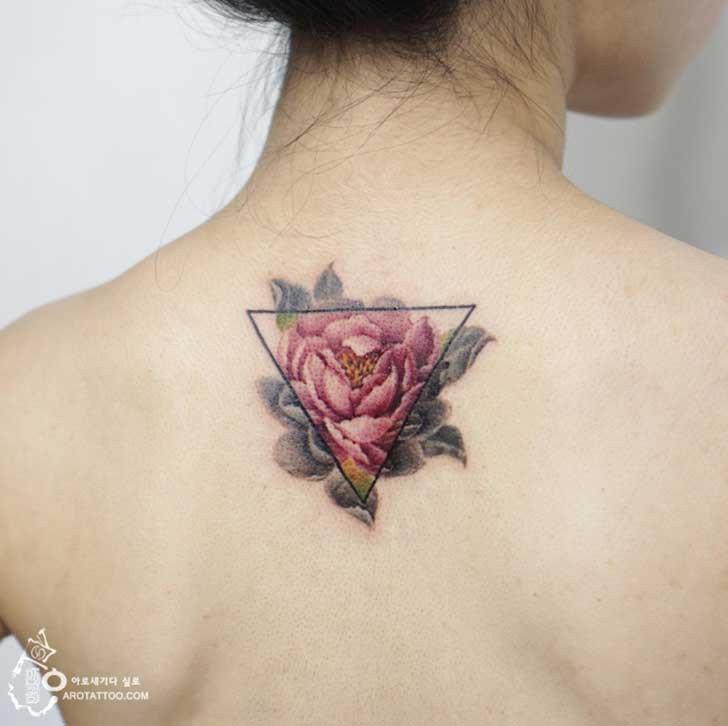 tatuajes florales 9