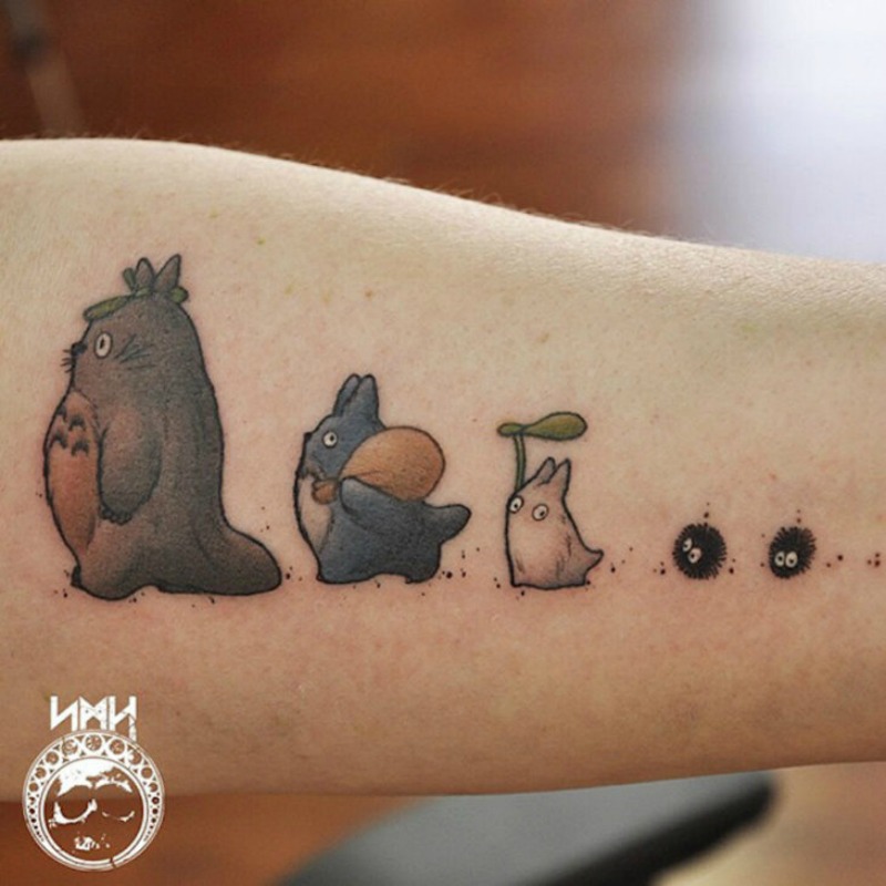 Tatuajes inspirados en Miyazaki 1
