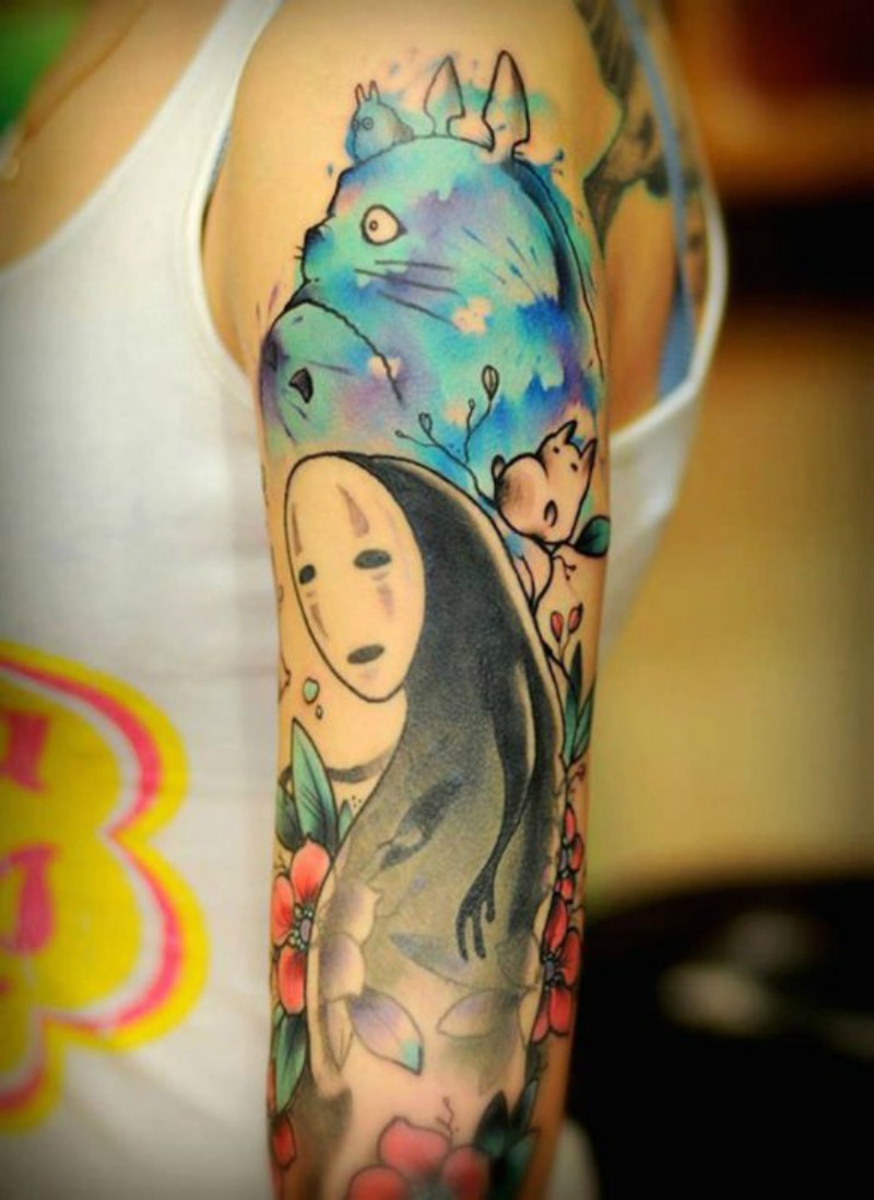 Tatuajes inspirados en Miyazaki 12