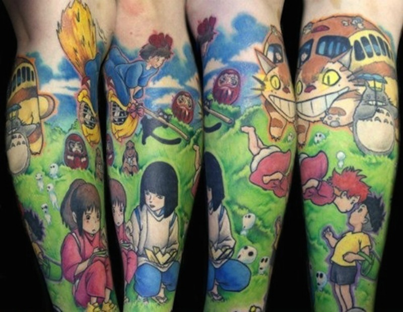 Tatuajes inspirados en Miyazaki 18