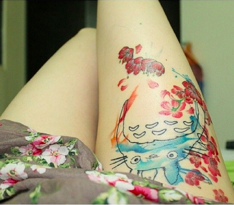 Tatuajes inspirados en Miyazaki 2
