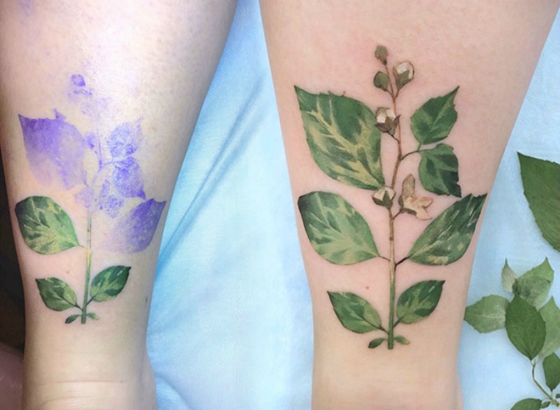 Tatuajes botanicos 7