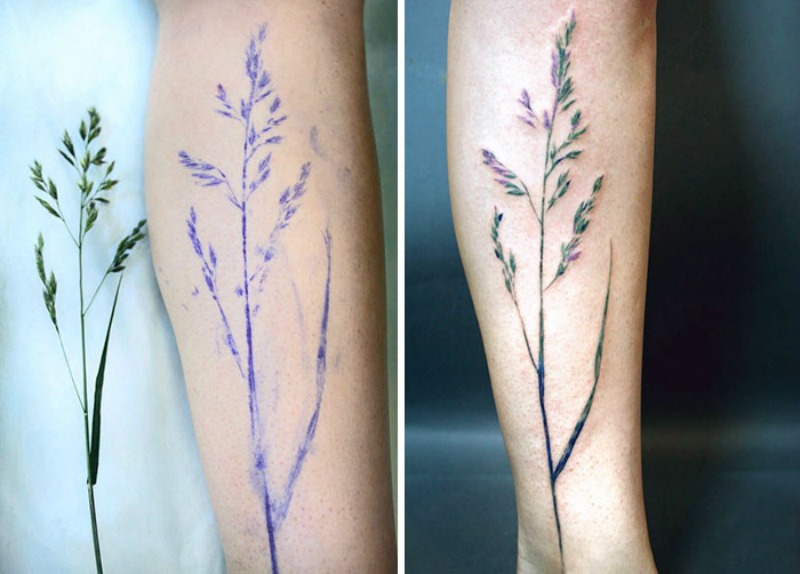 Tatuajes botanicos 8
