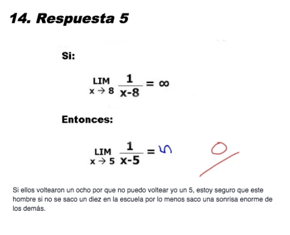 14 peores respuestas de examenes 14