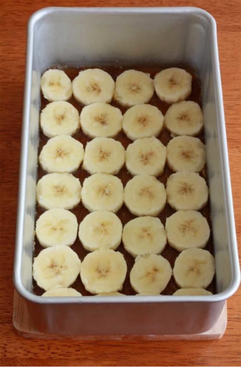 Postre de platano 1