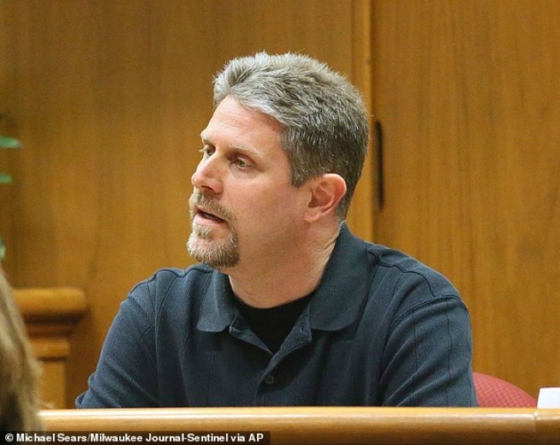 December 22, 2016 At a motion hearing for Anissa Weier accused of being involved in the stabbing of another girl in Waukesha related to the "Slenderman" on line horror story website. The hearing concentrated on her ability to understand he Miranda rights that were read to her before being interviewed by Police about the case. Here William Weier, Anissa Weier's father testified about being allowed to see his daughter on the day of the stabbing and also to the fact the he taught her Police were there to help you if you needed them. MICHAEL SEARS/MSEARS@JOURNALSENTINEL.COM